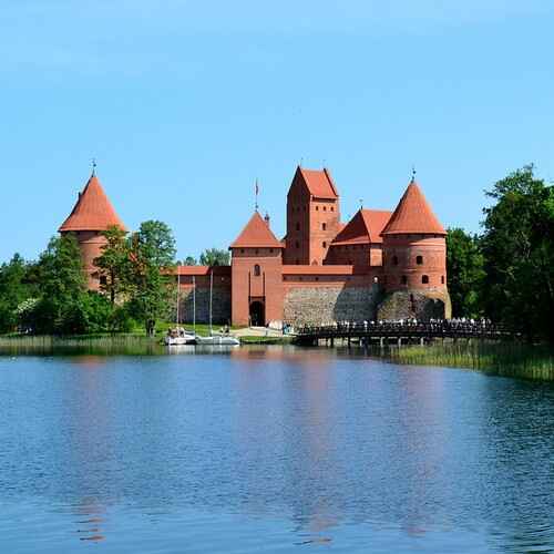 chateau trakai lituanie