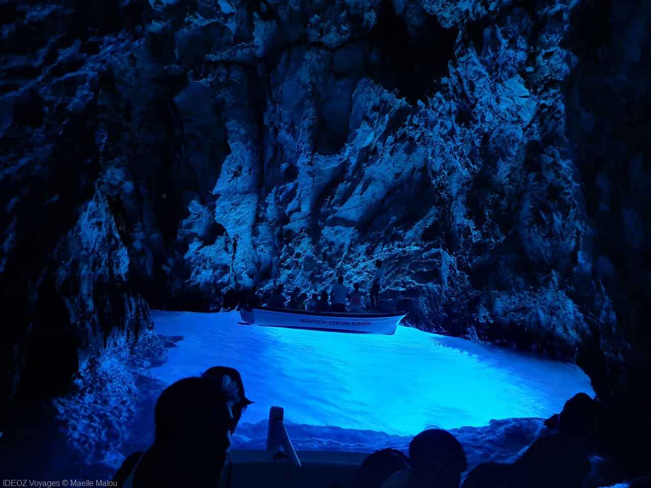 excursion en bateau grotte bleue de bisevo
