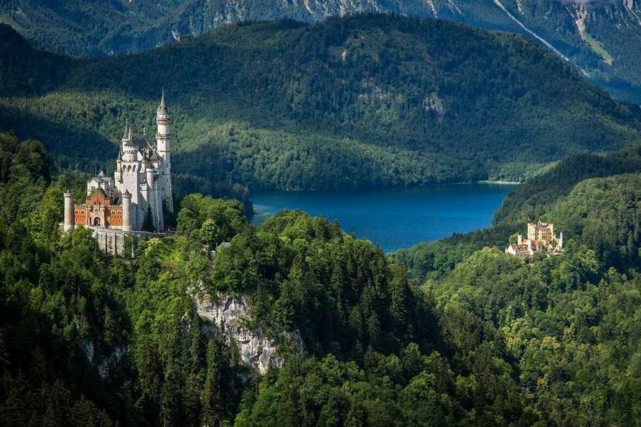 chateaux baviere neuschwanstein hohenschwangau alpsee