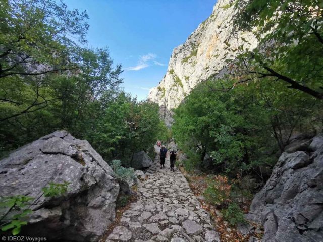 sentier velika paklenica