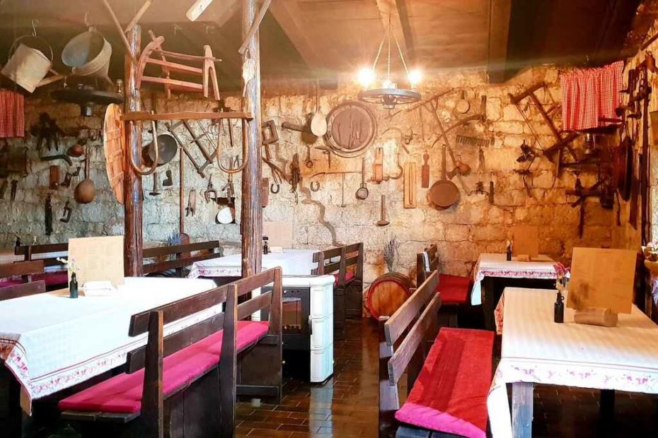 konoba arja gata salle interieure