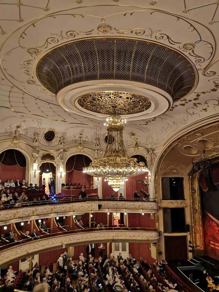 grande salle du théâtre d'opérette