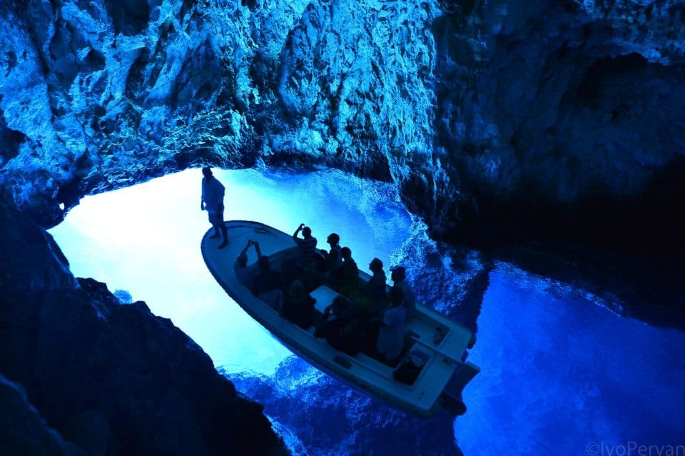 grotte bleue bisevo croatie
