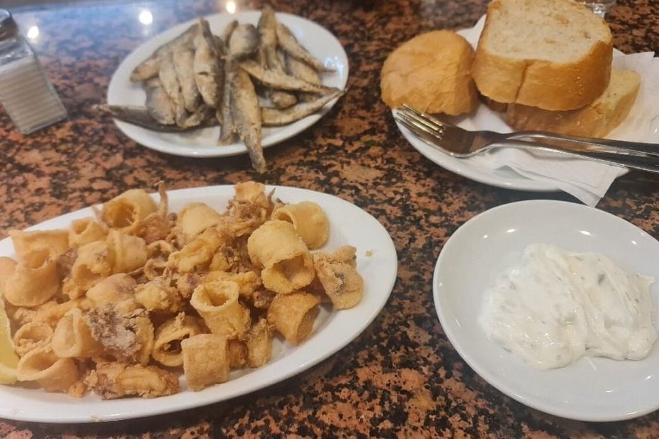 restaurant mimice zagreb sardines et calamars (1)