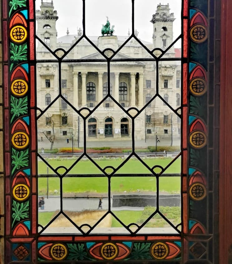 vue sur la place du parlement 