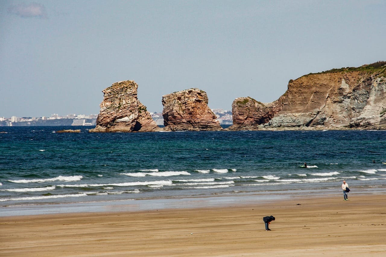 ocean atlantique pays basque hendaye