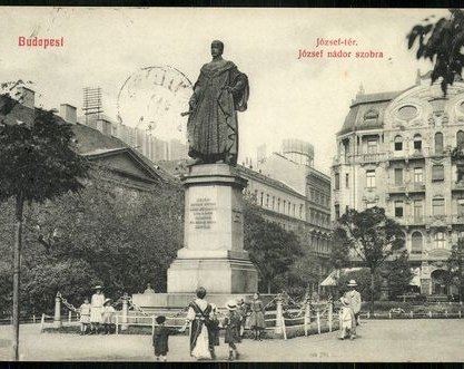 statue du palatin joseph à budapest