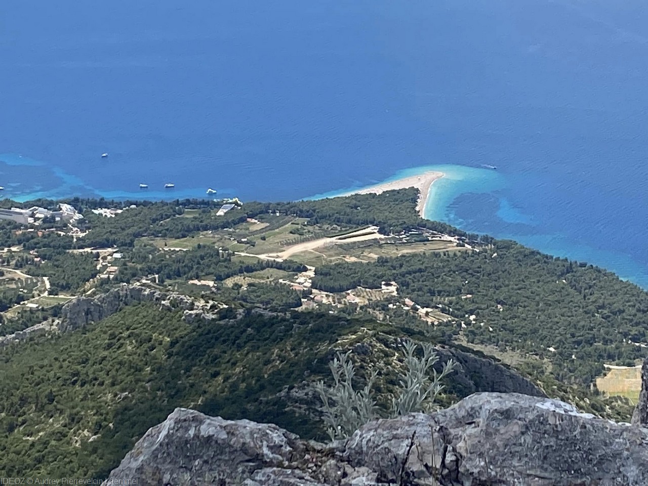 vidova gora point culminant de brac sur zlatni rat