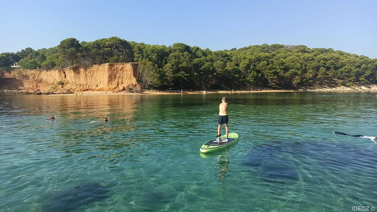 baignade et initiation au paddle ile vrgada (1)