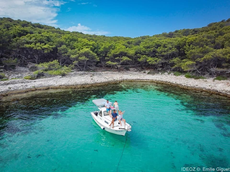 balade en bateau avec david dans l'archipel de pakostane (1)