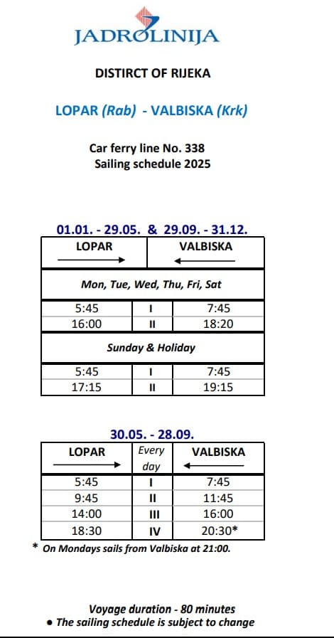 ccar ferry jadrolinija lopar rab valbiska krk (1)