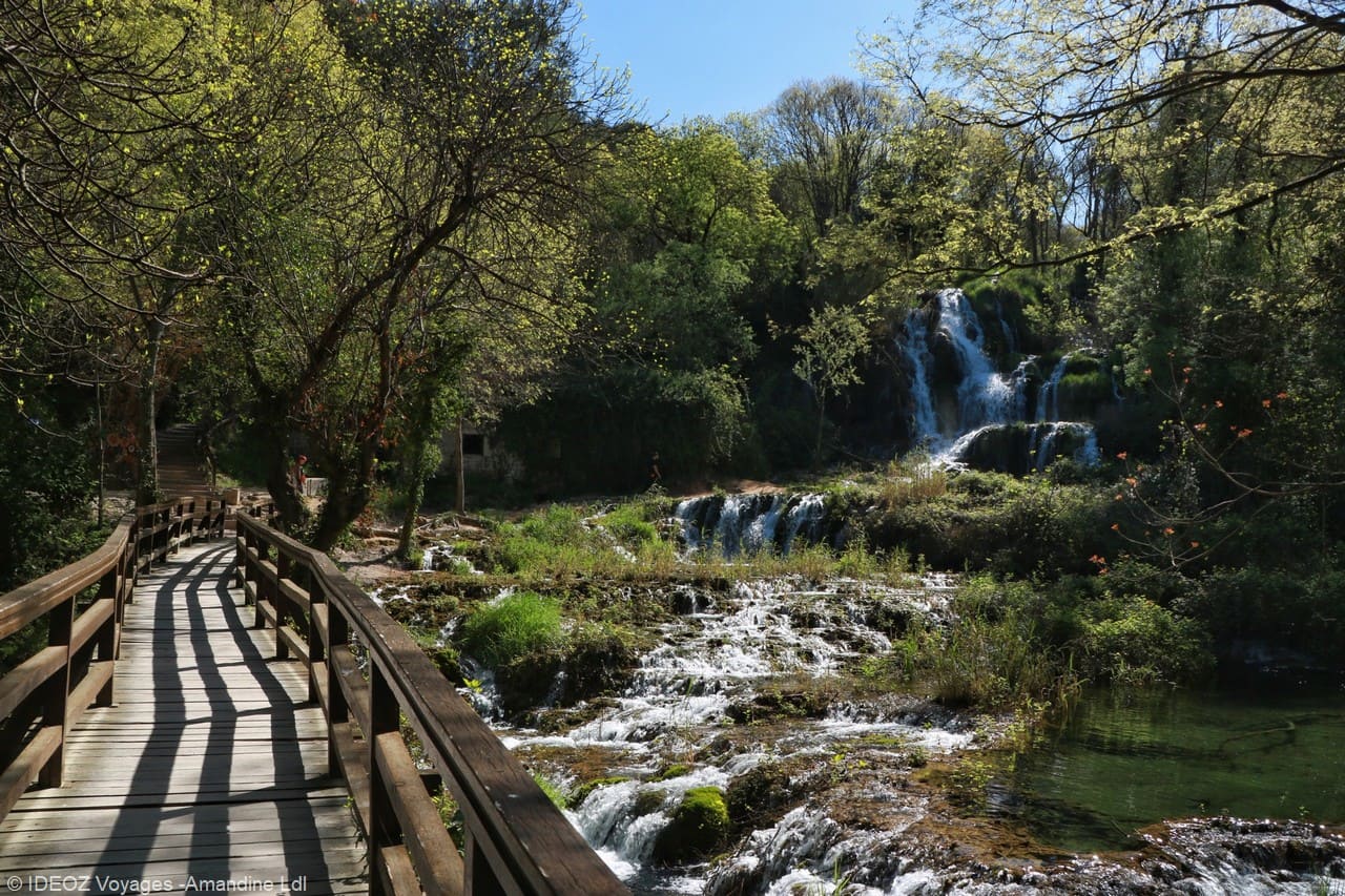 krka sentier lozovac ruisseaux (1)