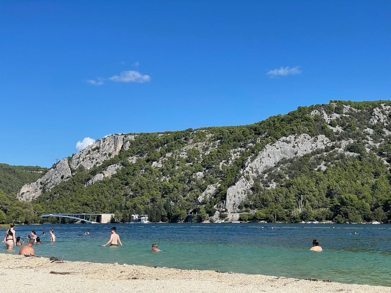 baignade plage skradin (1)