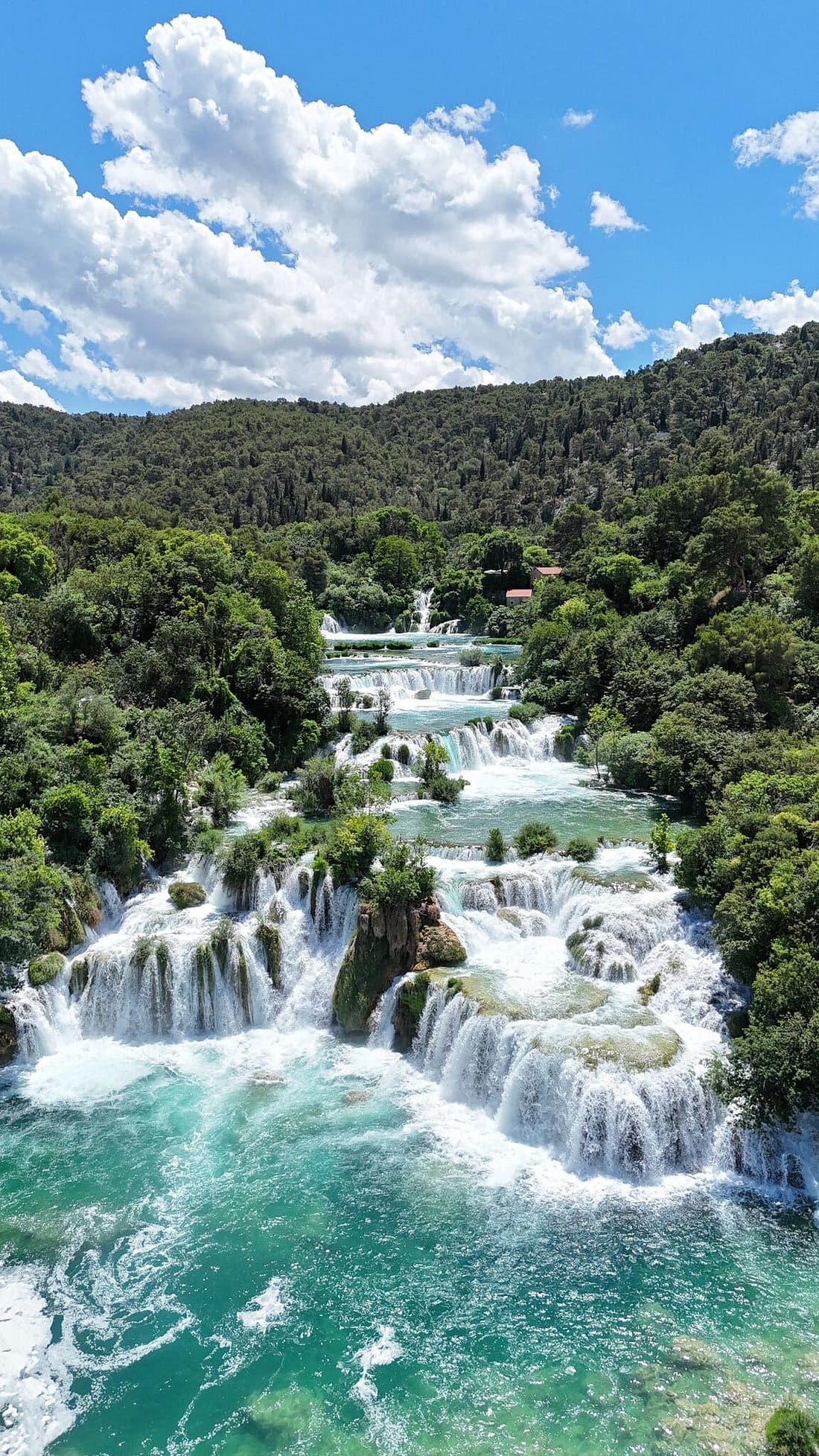 cascasdes skradinski buk sentier lozovac