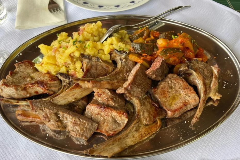 plat de viande konoba stari komin hvar