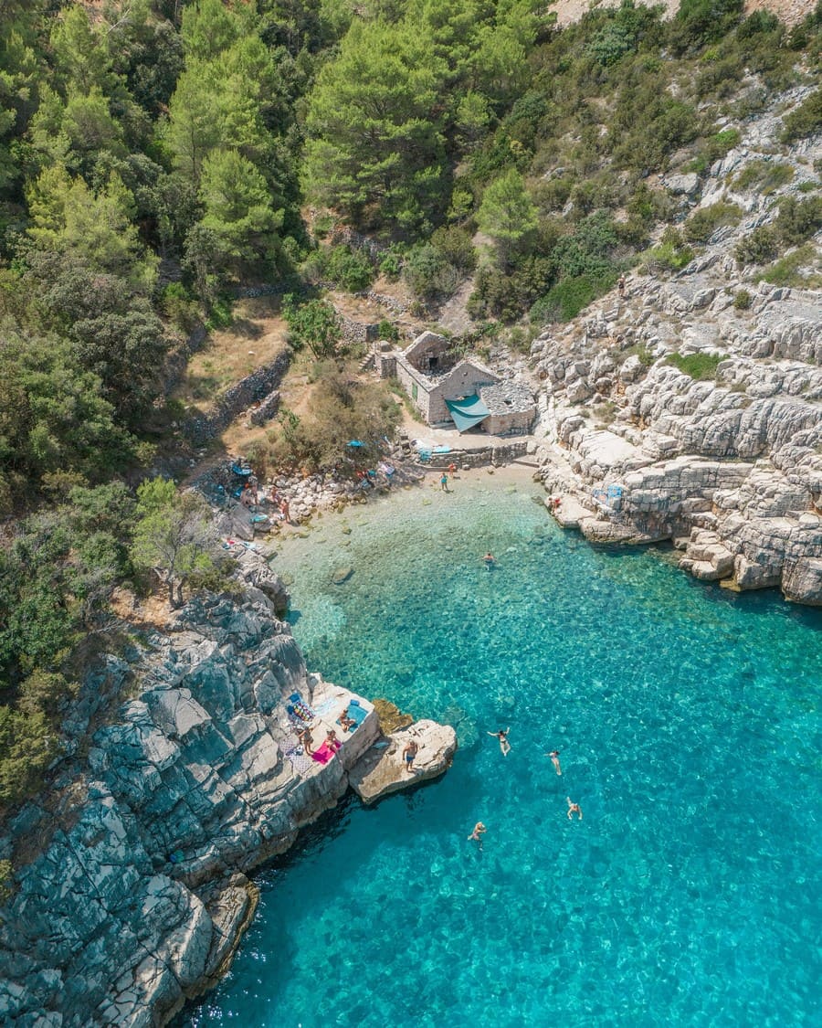 crique secrete mala stiniva hvar