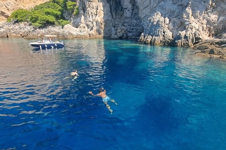 elaphites baignade avec pavo (1)