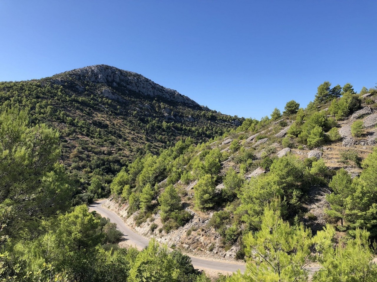 route sur l'ile de hvar (1)