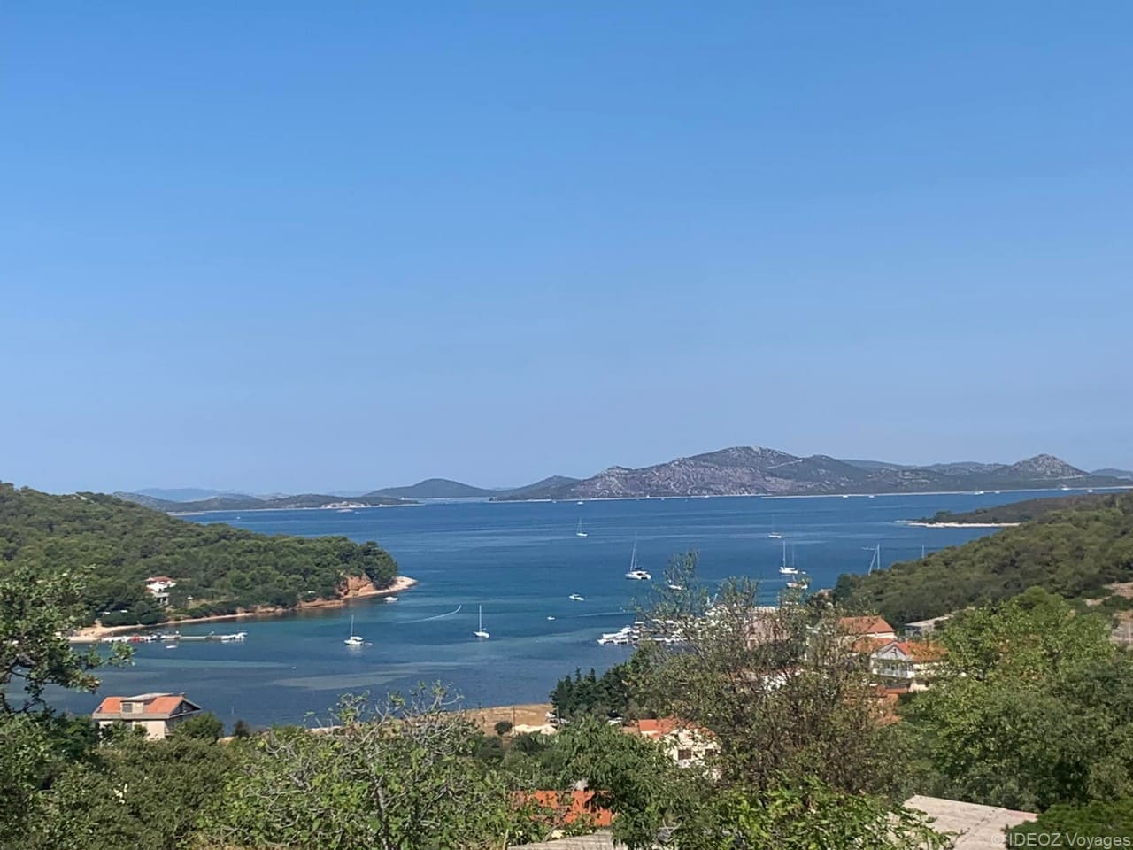 apercu depuis l'ile de vrgada (1)