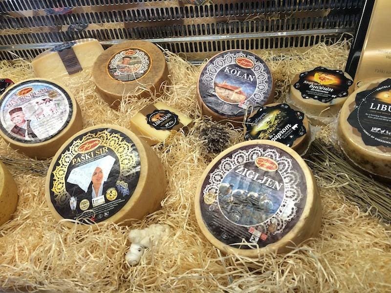 boutique fromagerie gligora kolan pag