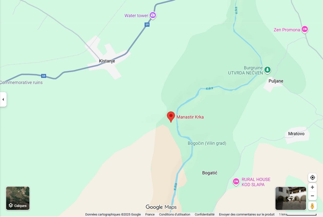 carte monastère krka (1)