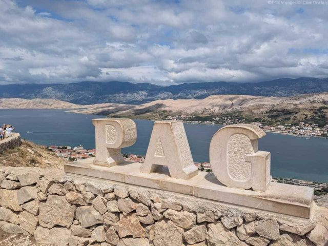 ile de pag paysage