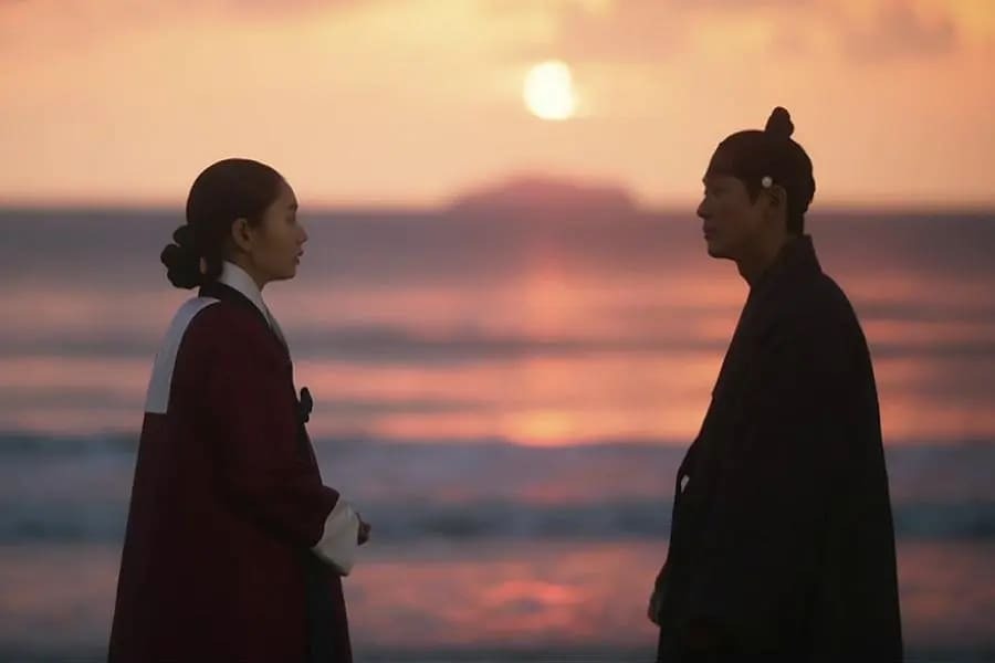  lee jang hyun yoo gil chae au coucher du soleil