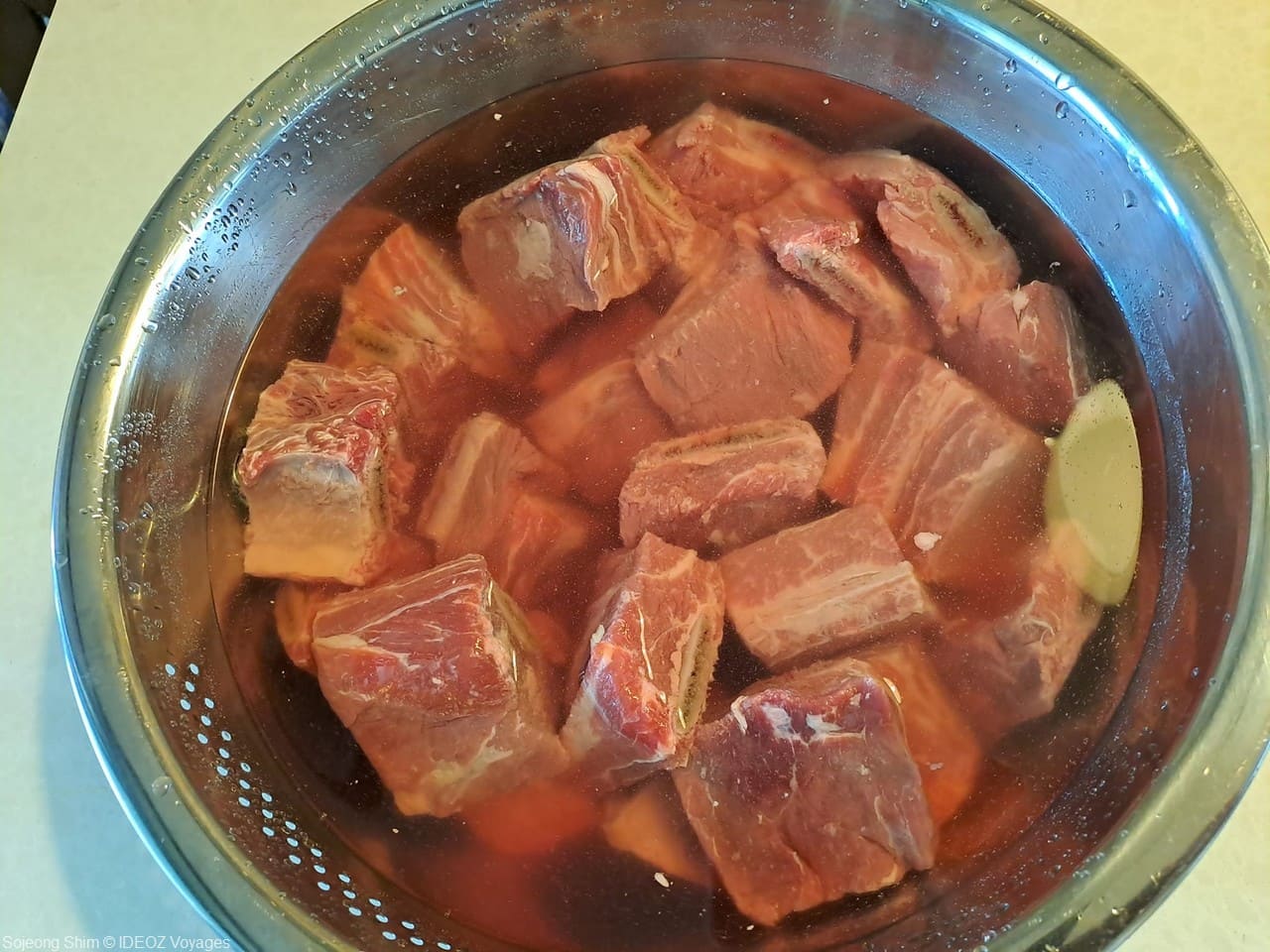 cuisson du boeuf ou du porc galbijjim