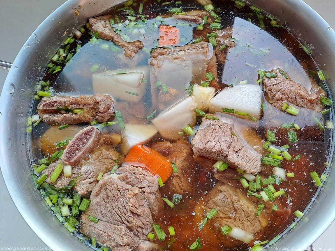 cuisson du galbijjim boeuf ou porc braisé