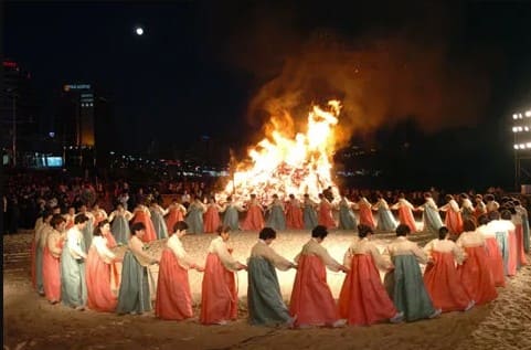 ganggangsullae danses traditionnelles de chuseok (1)