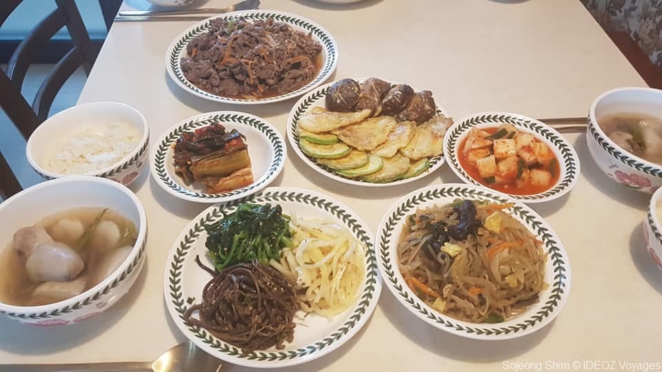 plats pour le repas de chuseok (1)