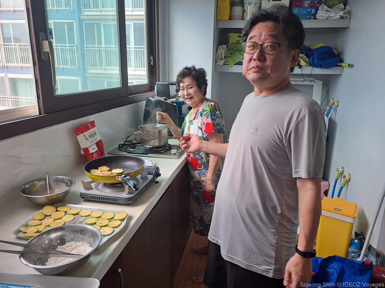 préparatifs des plats croéens pour chuseok (1)