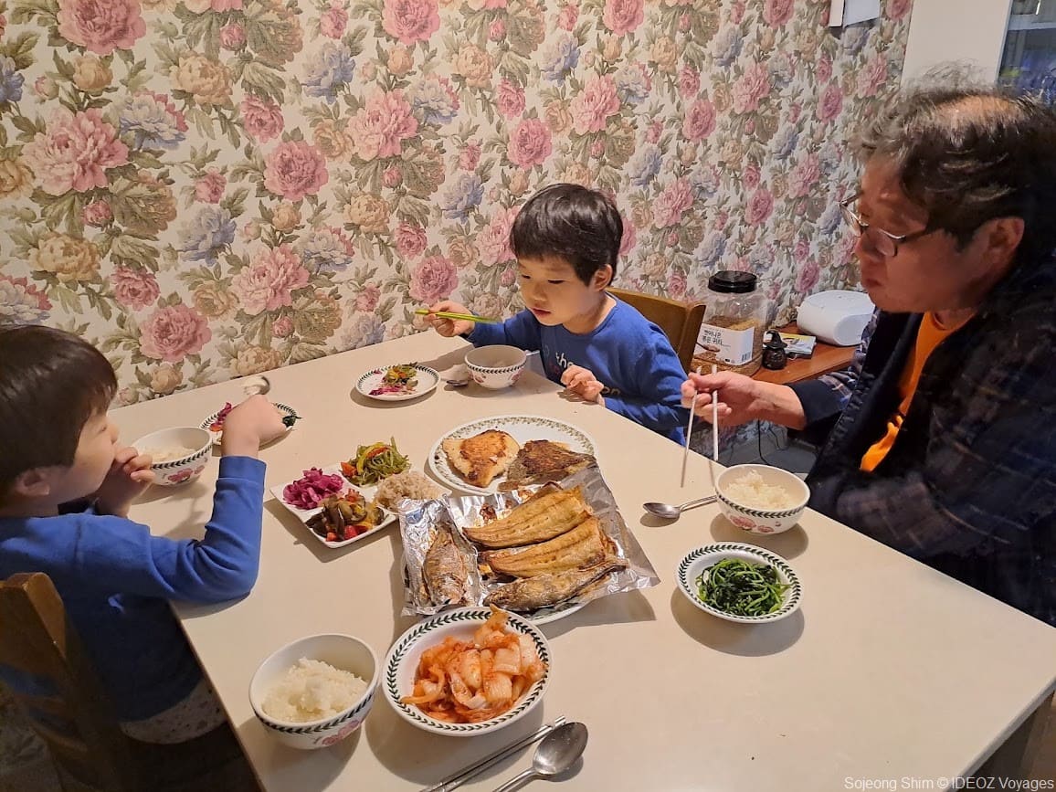 repas des congès de chuseok