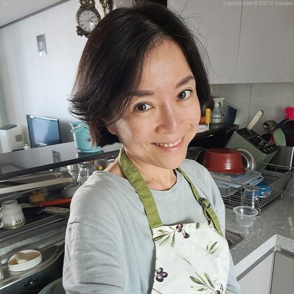 sojeong shim a la veille de la préparation du repas de chuseok (1)