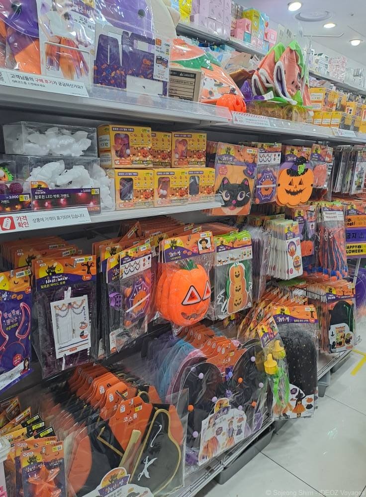 halloween dans les commerces en corée (1)