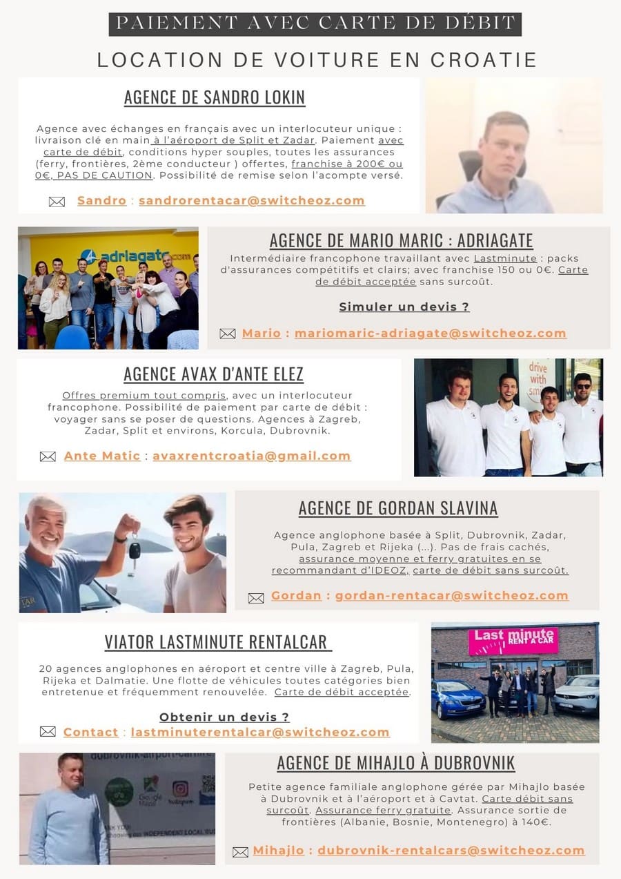agences location de voiture recommandées en croatie avec carte débit (1)