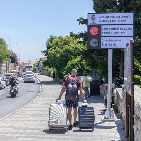 entrée dans la zone regulée à acces restreint à dubrovnik (1)
