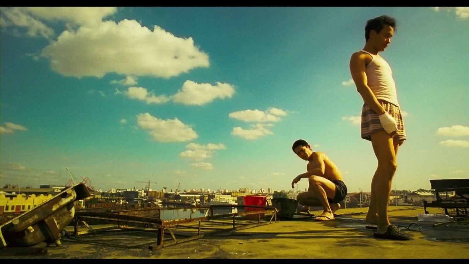 happy together tony leung et leslie cheung sur le toit (1)