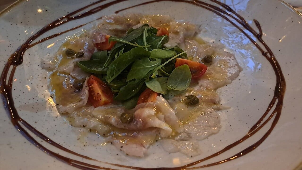 konoba martinac zadar carpaccio de poissons (1)