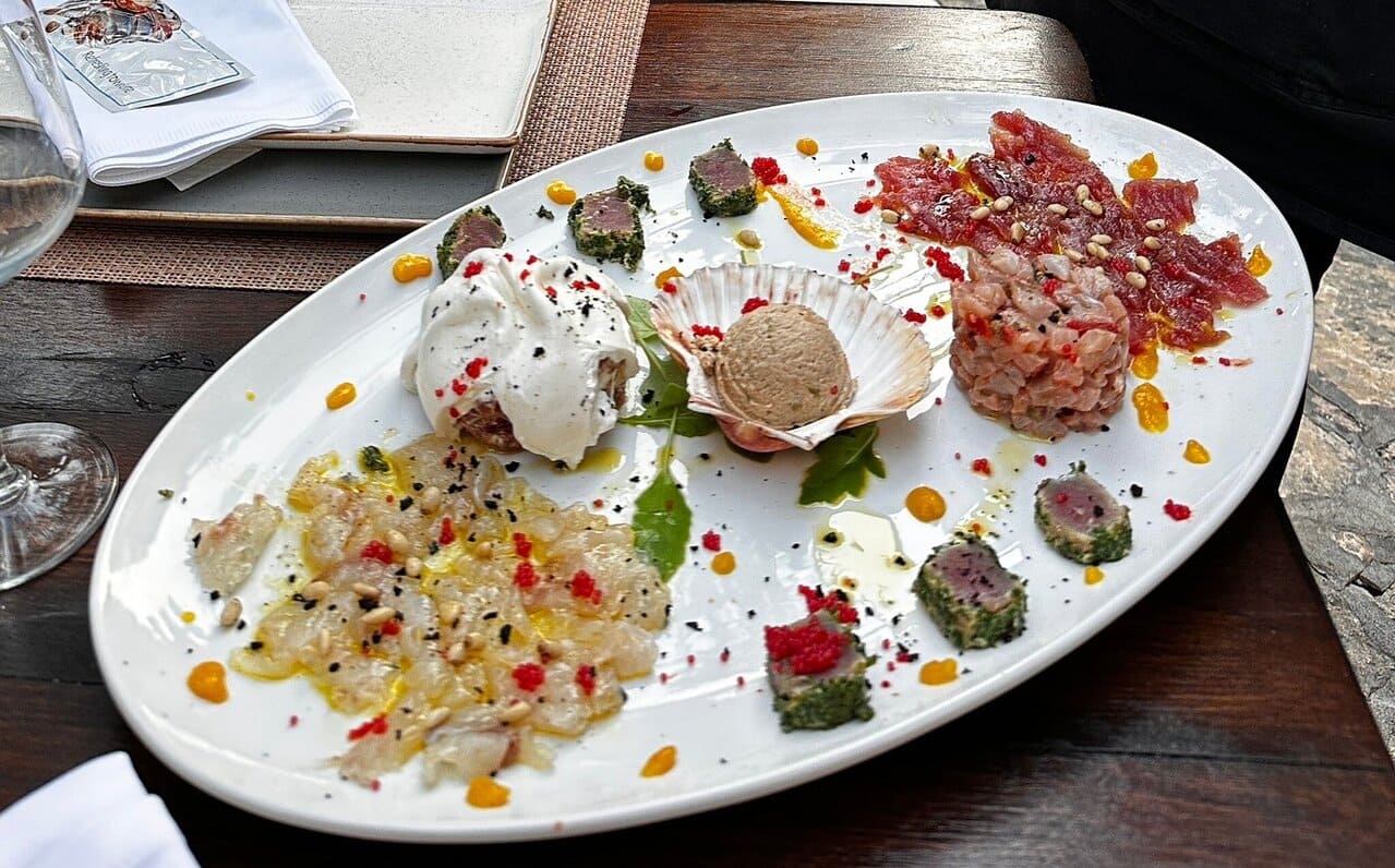 konoba pakostanac entrée de poissons (1)