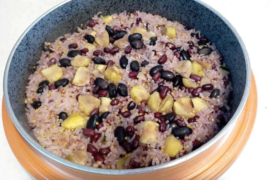 ogokbap riz aux 5 céréales coréen