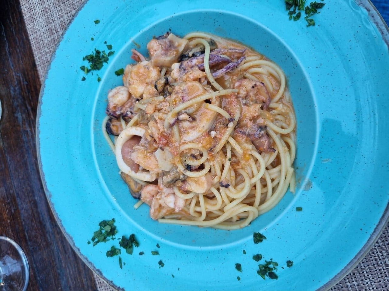 spaghetti aux fruits de mer konoba pakostanac (1)