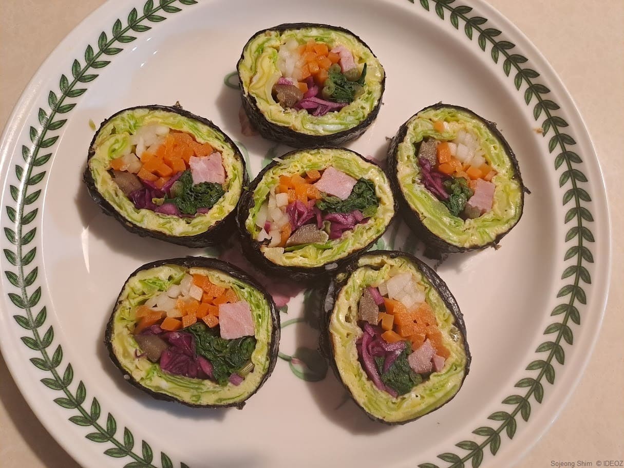 ketokimbap kimbap sans riz (1)