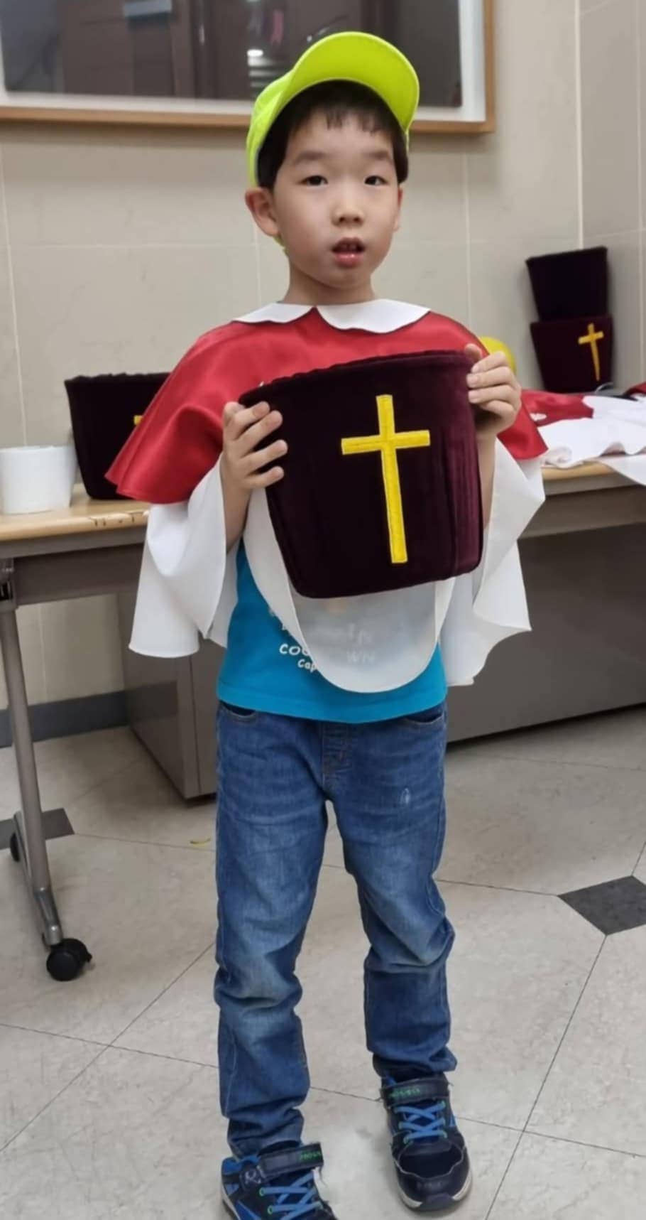 ourson à l'église protestante à seoul (1)