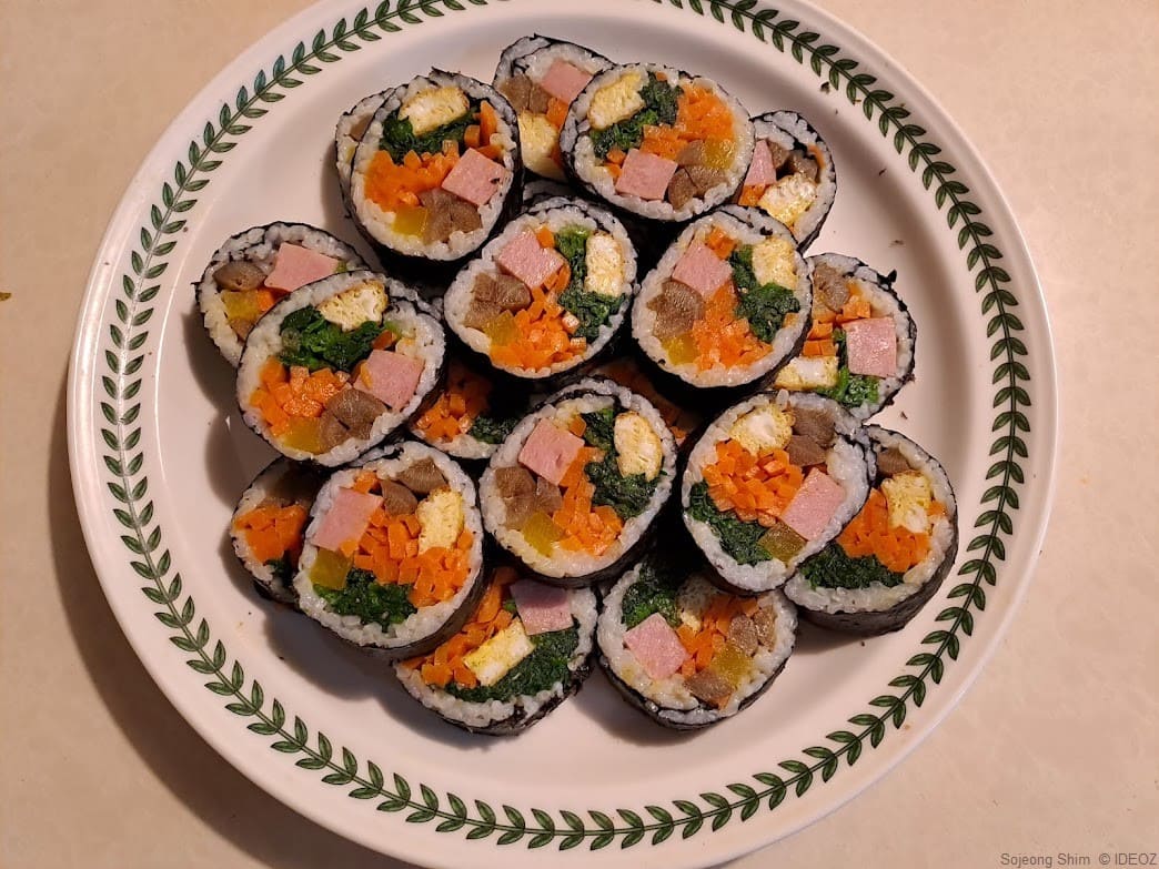 kimbap jambon carottes chou omelette (1)