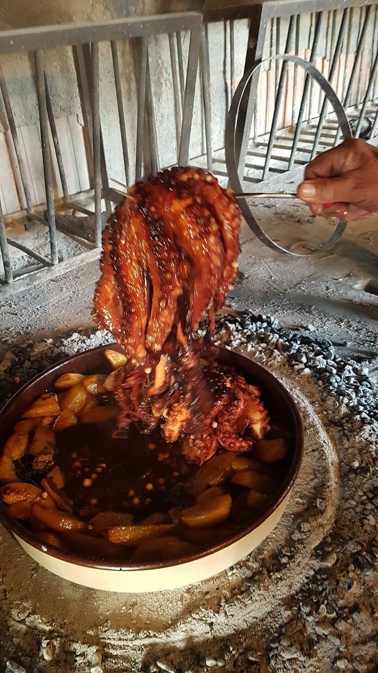 konoba argola cuisson de la peka de poulpe