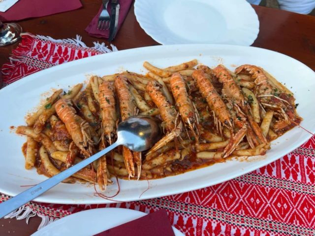 konoba belin zrnovo makaruni aux langoustines