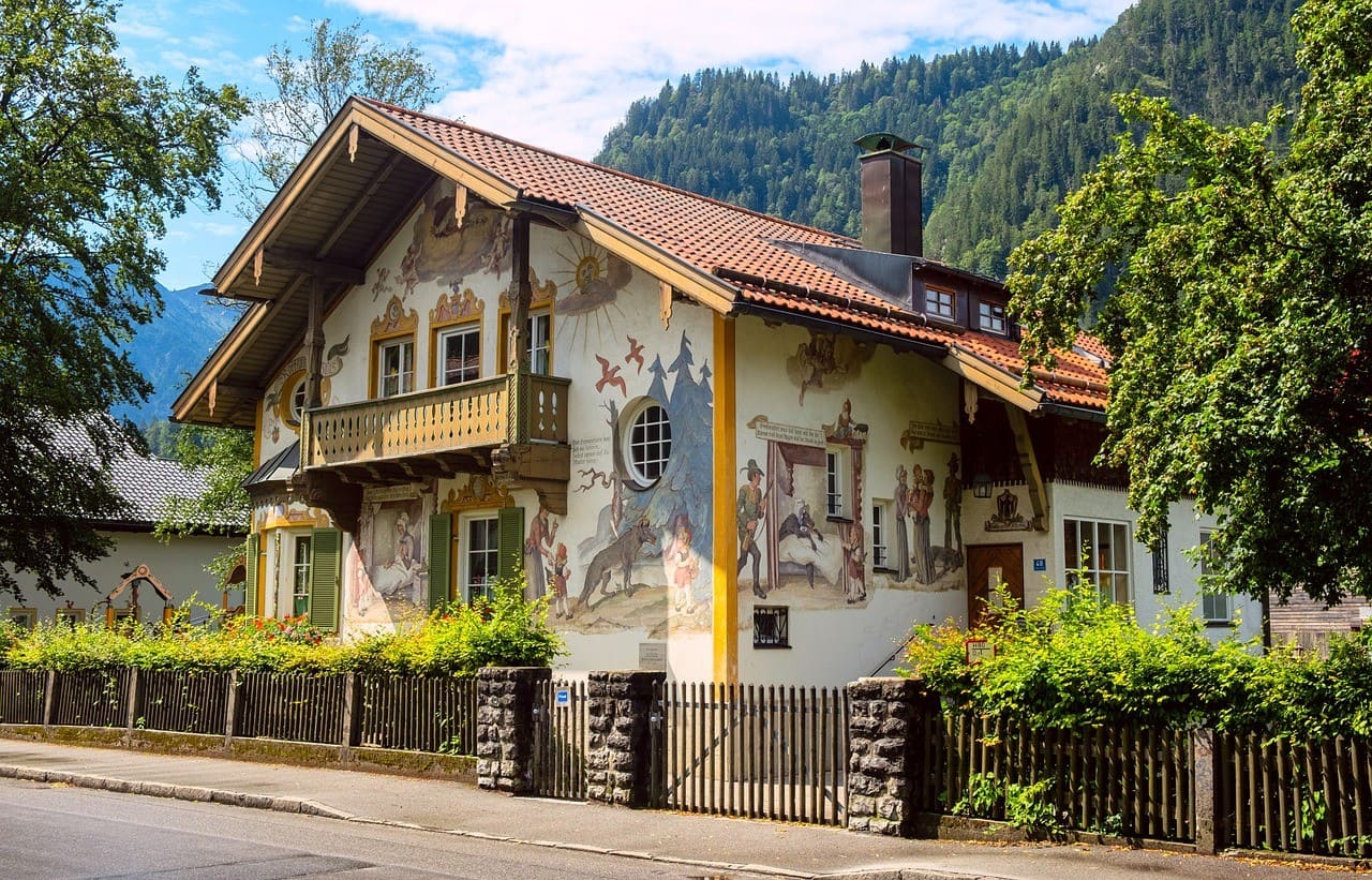oberammergau maison décorée (1)