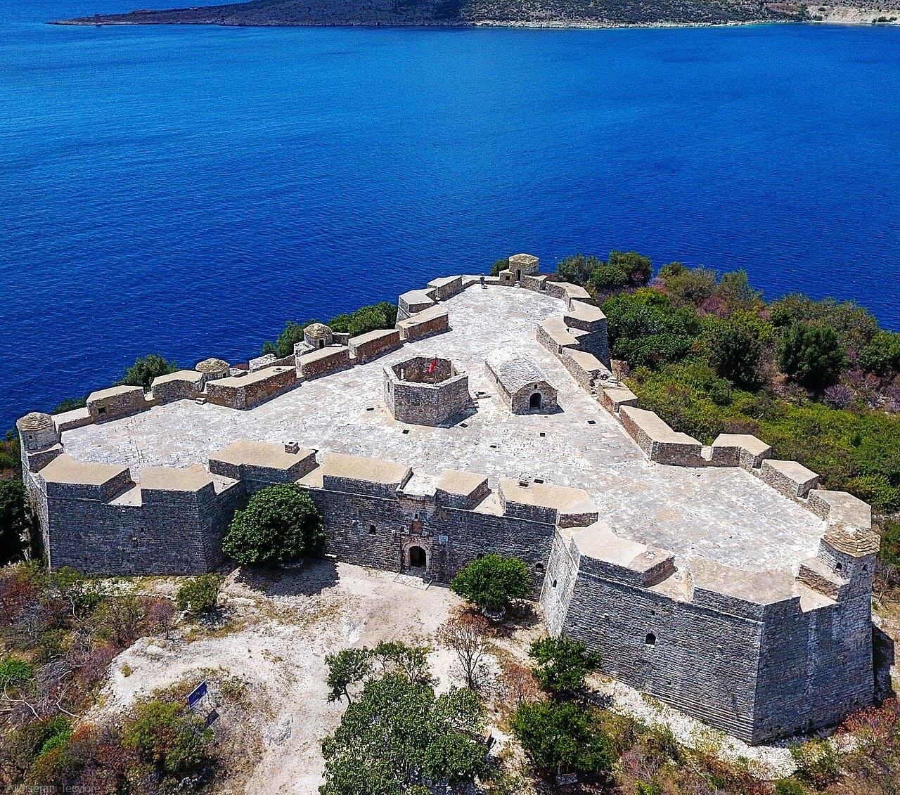 forteresse kalaja e ali pashe porto palermo (1)