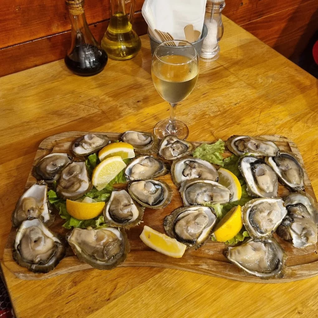 huitres au restaurant barba dubrovnik